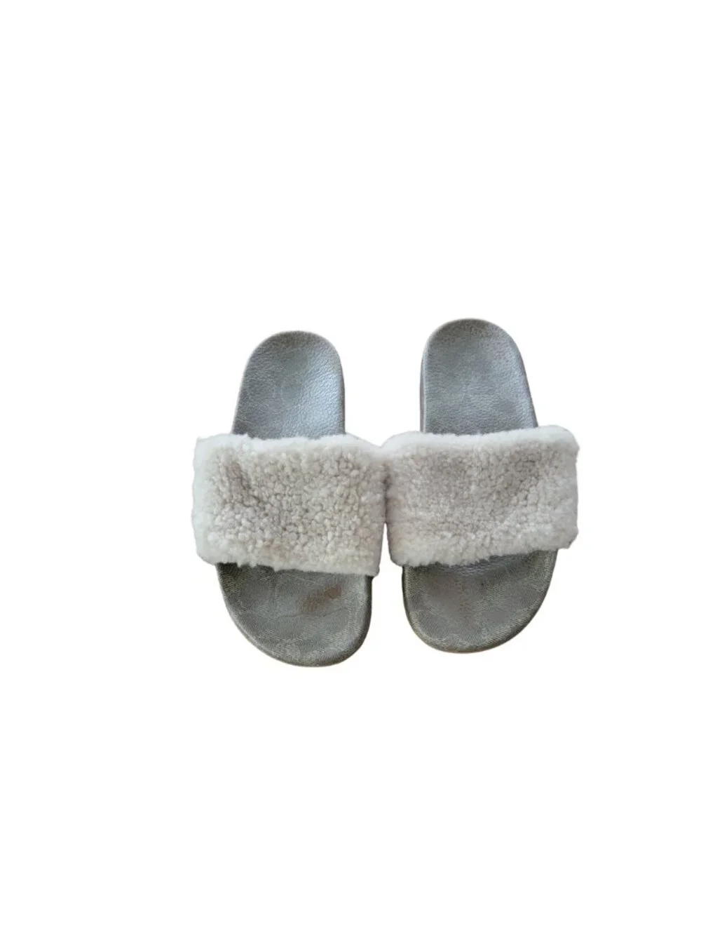 Coach Ulla Slide/Slip On Shoes w Shearling